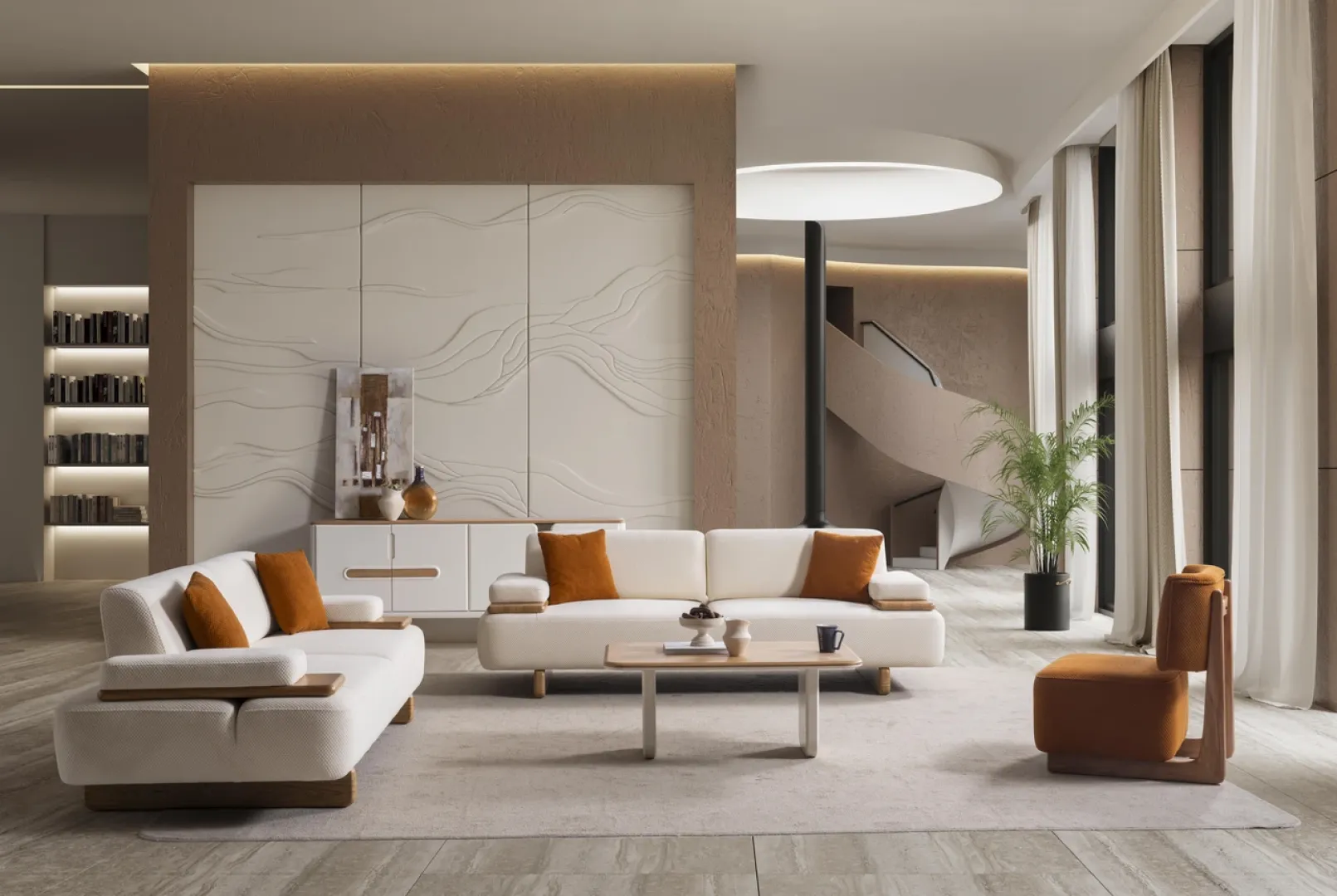 Lisa Koltuk Takımı - Kiremit